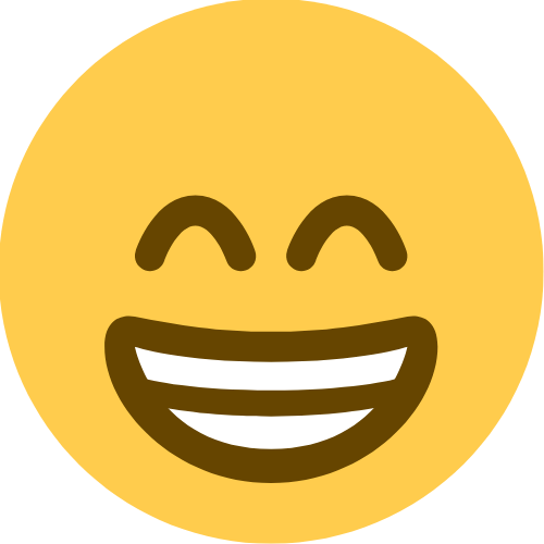 Ícone satisfeito